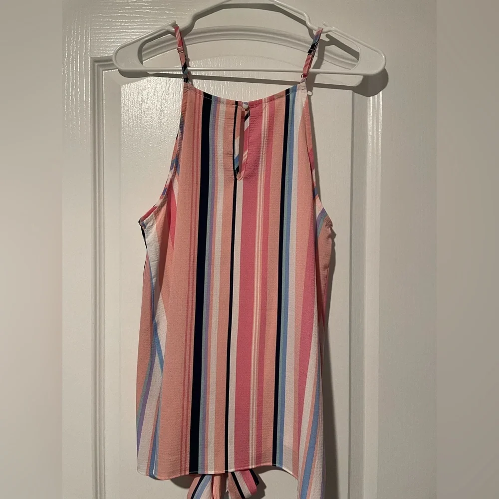 Striped Racerback Top - Picture 3 of 3